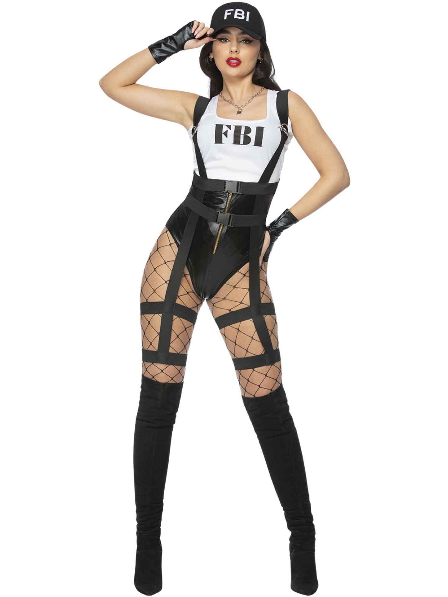 Smiffys Fever FBI Costume CS für Damen
