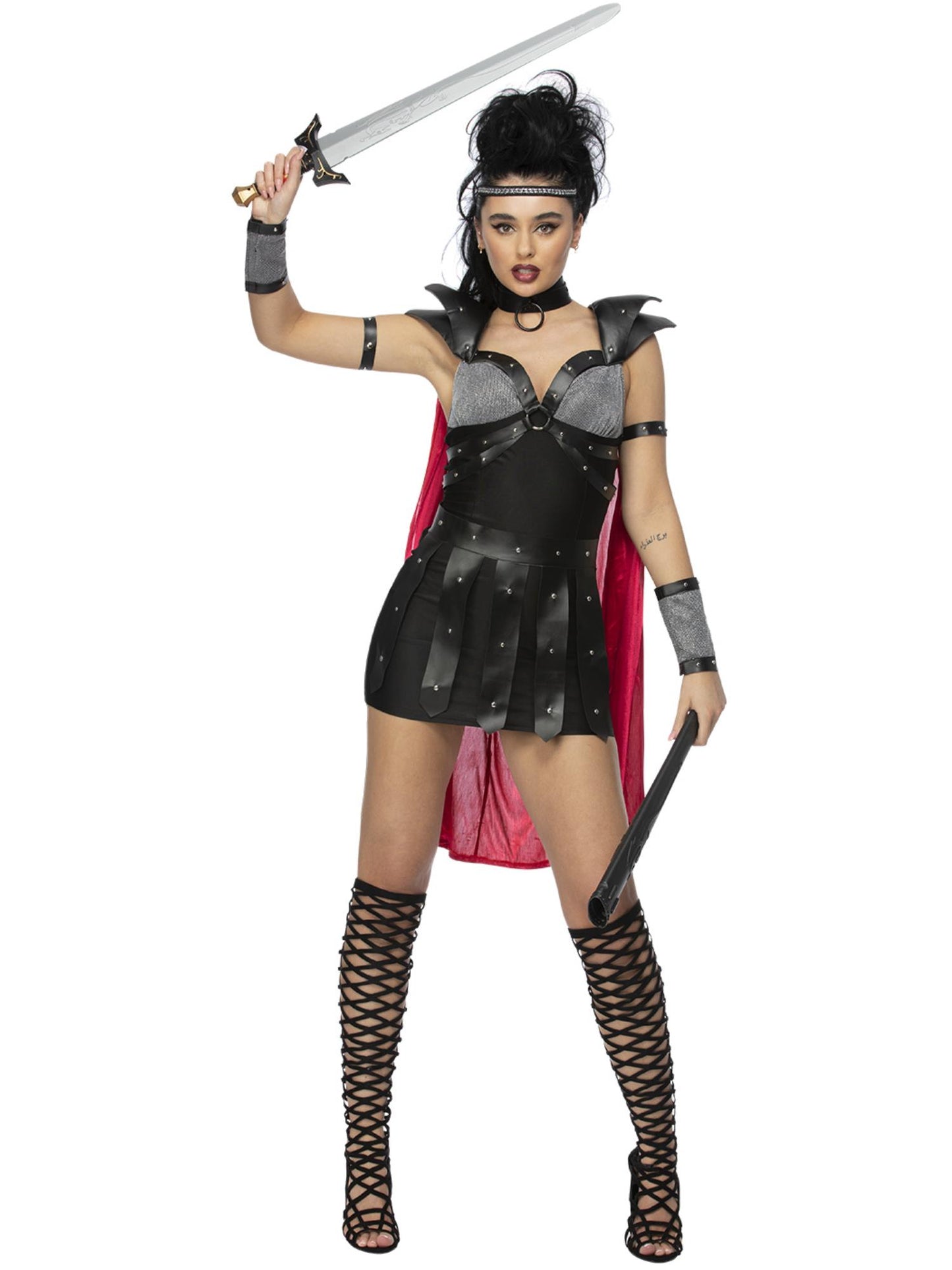 Smiffys Fever Black Gladiator CS für Damen