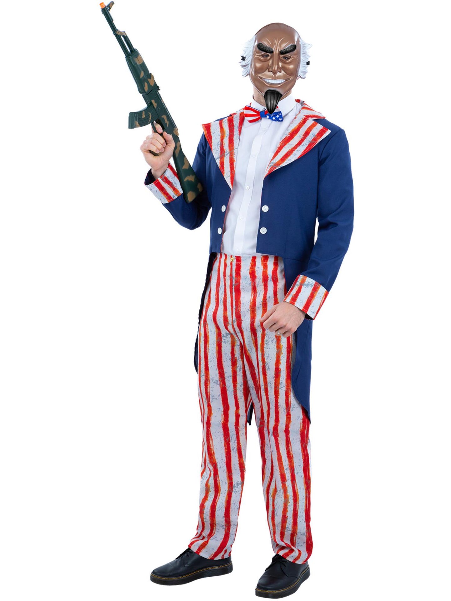 Smiffys Uncle Sam Horror Patriot Costume CS für Herren