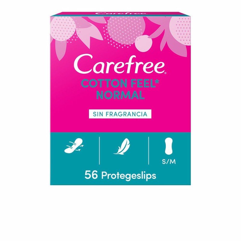 CAREFREE CAREFREE Cotton Protector ohne Duft 56 Stück Baumwollschutz Kosmetik