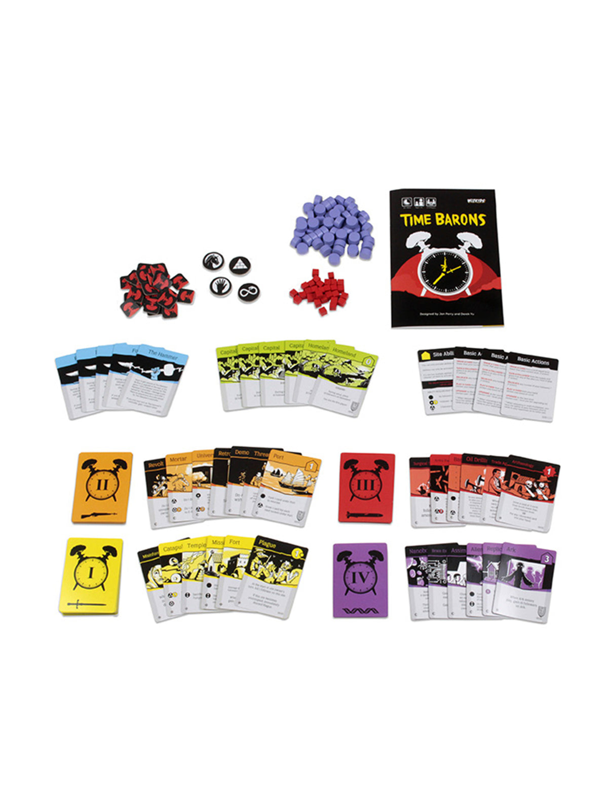 Wizkids Time Barons Card Game Card Games