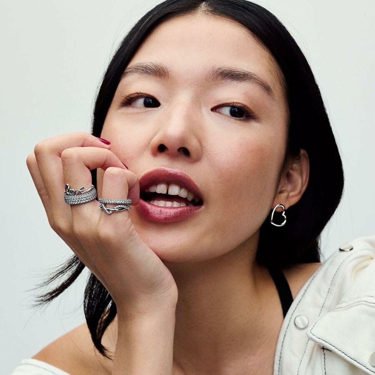 Pandora Damenohrringe Pandora 293077C00 Sterlingsilber Sterlingsilber 925