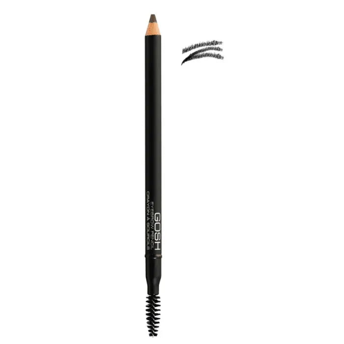 GOSH GOSH Augenbrauenstift Soft Schwarz präziser Augenbrauenkonturenstift Kosmetik