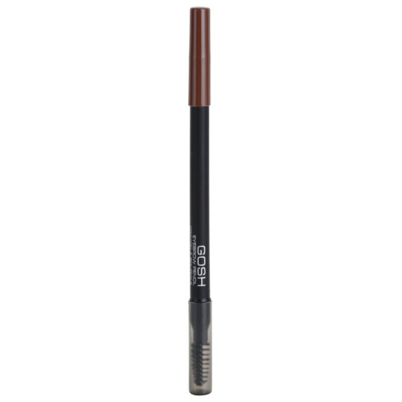 Gosh Gosh, Gosh, Augenbrauencreme-Stift & Bürste 2-in-1, 01, Braun, 1.2 g Regular