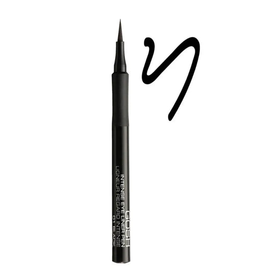 GOSH GOSH Intense Eyeliner Pen 01 Schwarz präziser Eyeliner Stift für klare Linien