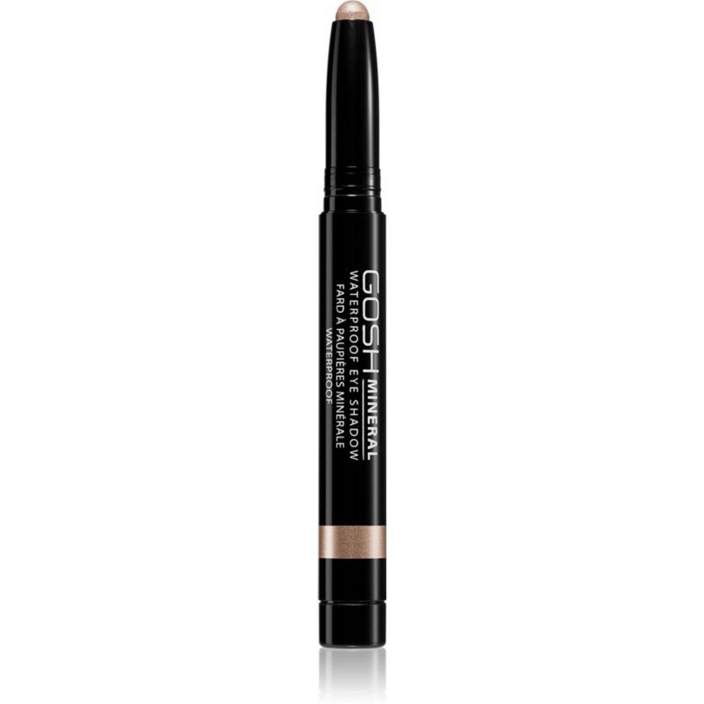 Gosh, Mineral, Metallisch, Creme-Lidschatten, Goldbraun, 2.5 g