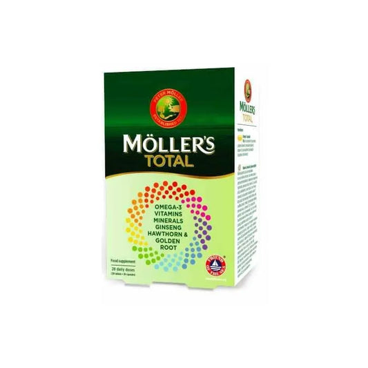 MOLLER´S MOLLER´S Total Multivitamine und Omega-3 28 Tabletten und 28 Perlen Kosmetik