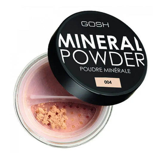 GOSH GOSH Mineralpuder 004 Natural 8 g natürlicher Farbton lose Puder Kosmetik
