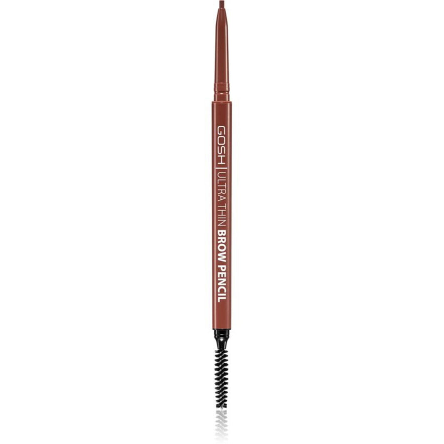 GOSH Ultra Thin flüssiger Augenbrauenliner 001 Braun, matt und parfümfrei, 0,09 g