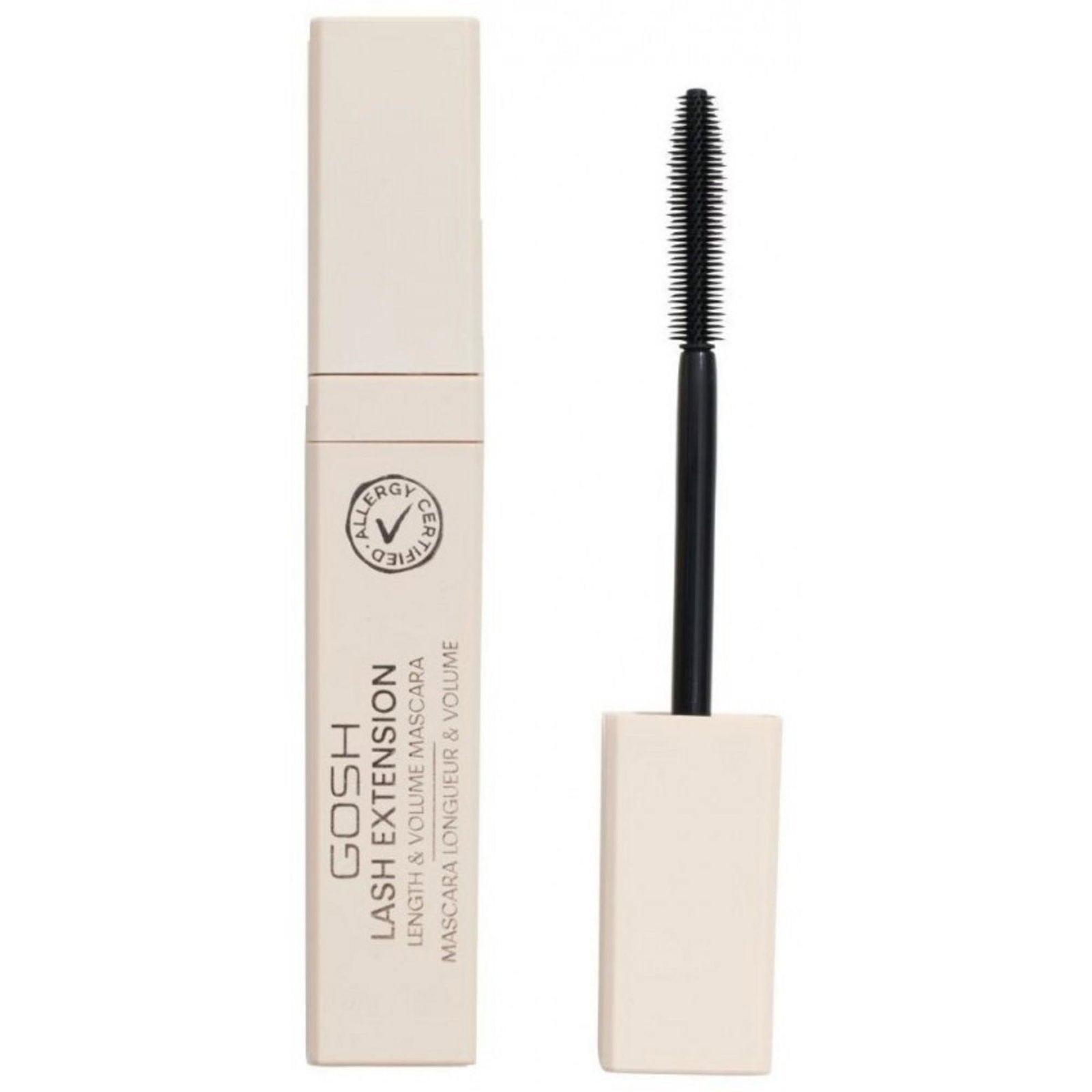 Gosh Gosh, Lash Extension, Verlängerung, Wimperntusche, 001, Schwarz, 7 ml Regular