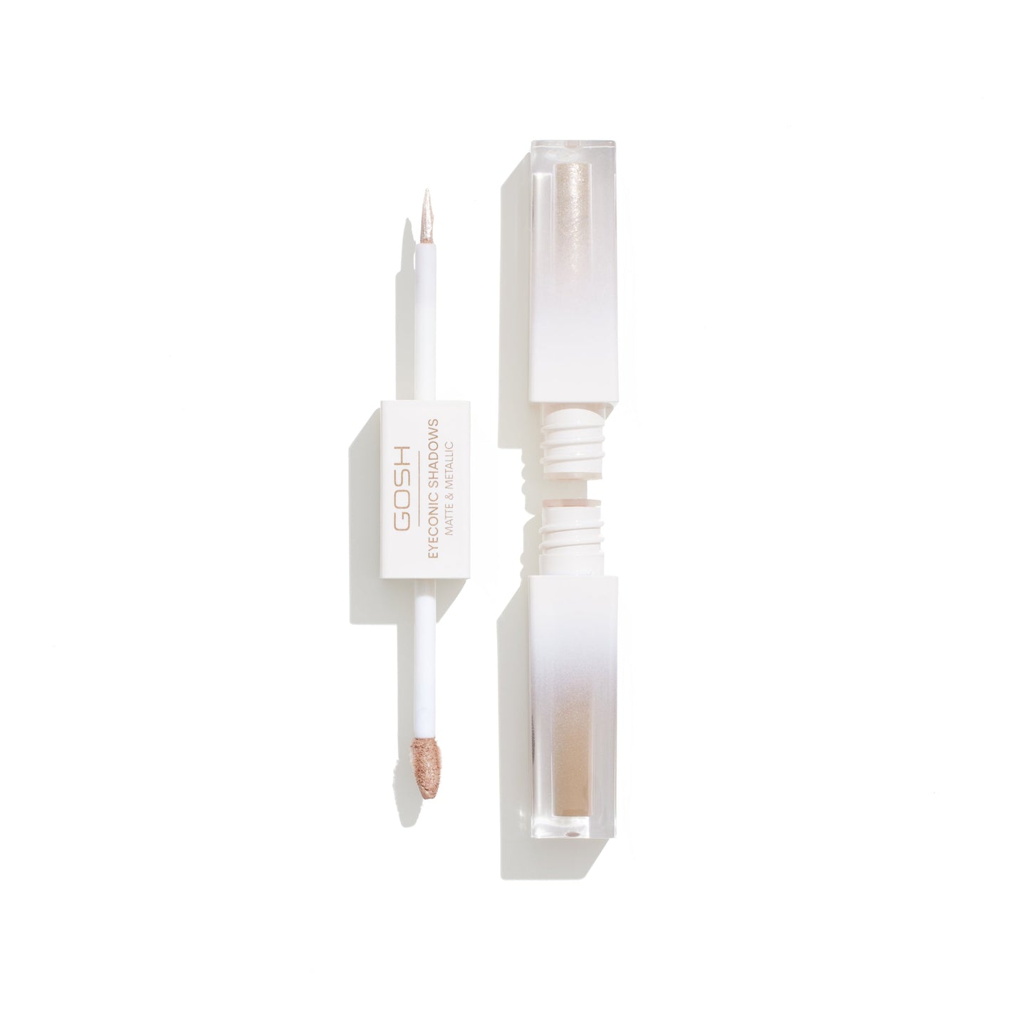 GOSH GOSH Eyeconic Shadows Lidschatten Mate und Metallisch 001 Basic B 2 ml Kosmetik