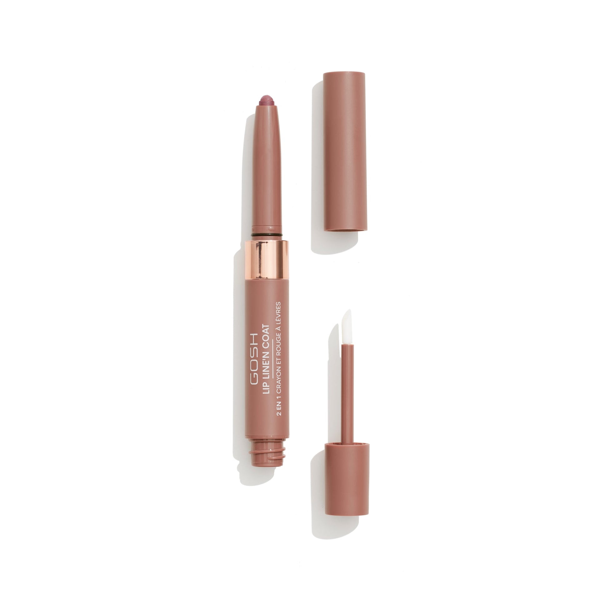 GOSH GOSH Lip Line'n Coat Labial 2 in 1 Lippenstift 002 Burnt Cinnamon 2 ml Kosmetik