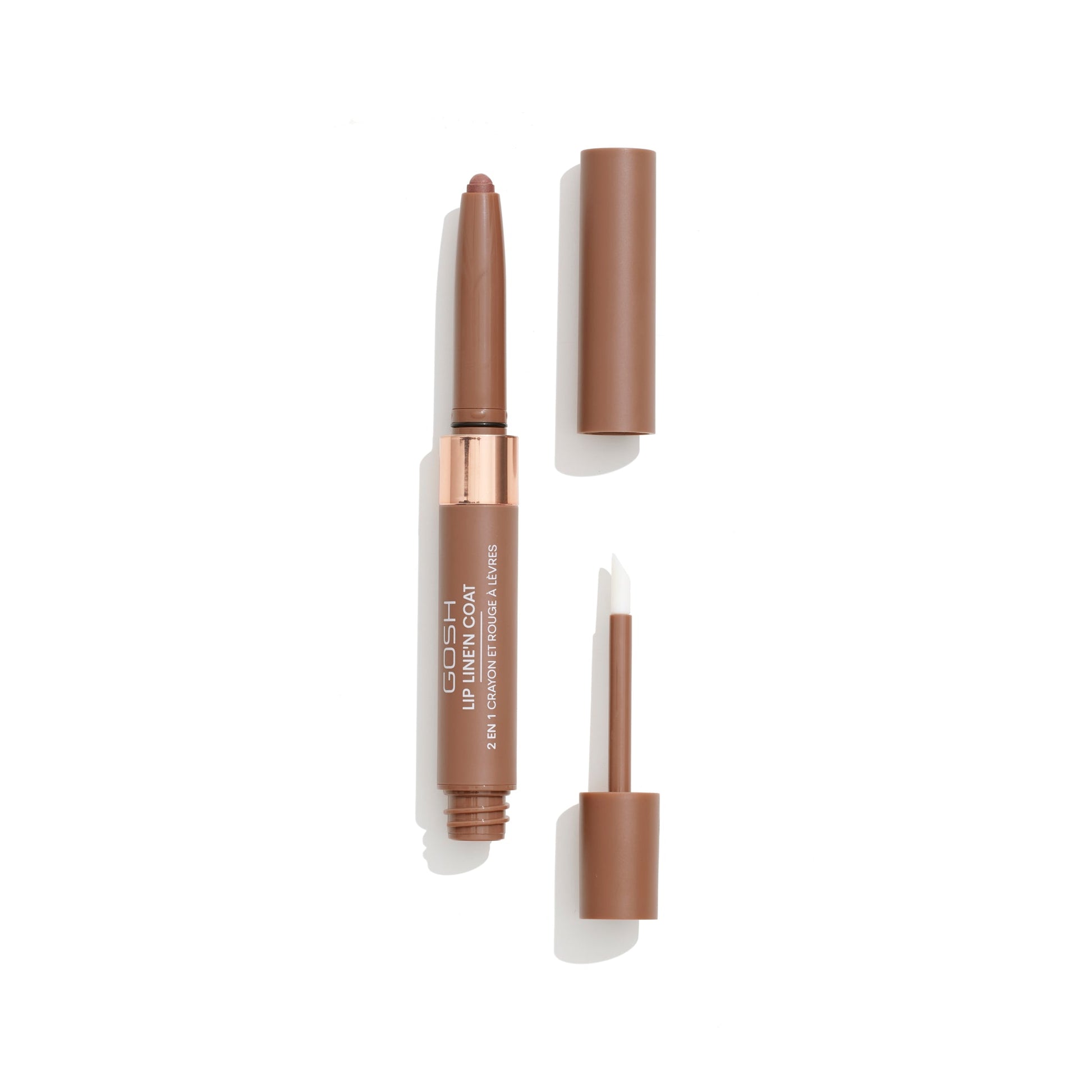 GOSH GOSH Lip Line'n Coat Labial 2 in 1 Lippenprodukt 004 Caramel Toffee 2 ml Kosmetik