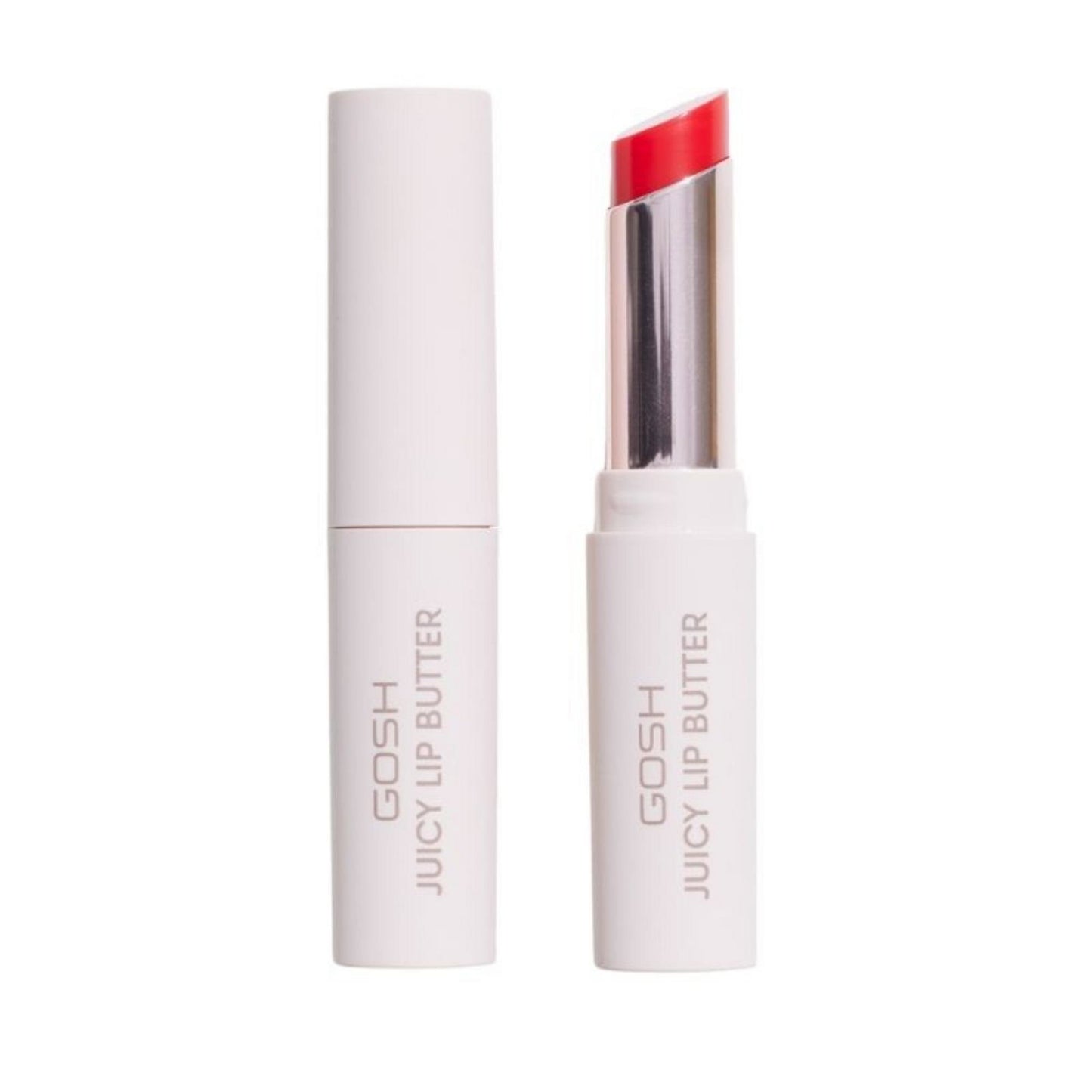 Gosh, Juicy Lip Butter, Hochpigmentiert, Creme-Lippenstift, 004, Brennendes Herz, 2.8 g
