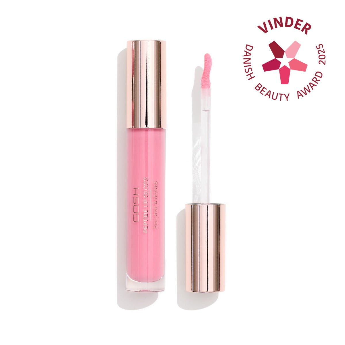 GOSH GOSH Peptide Lipgloss 010 Candyfloss 7 ml Brillo De Labios