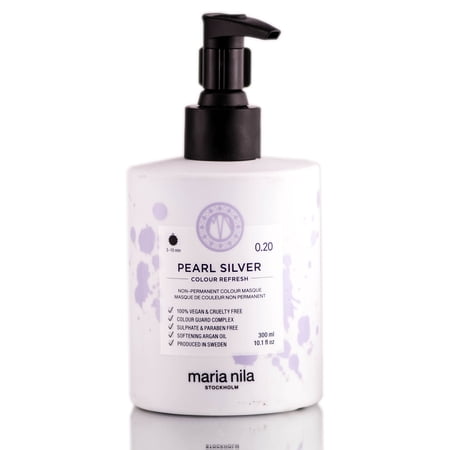 MARIA NILA Maria Nila Colour Refresh 0,20 Pearl Silver Farberfrischer 300 ml Kosmetik