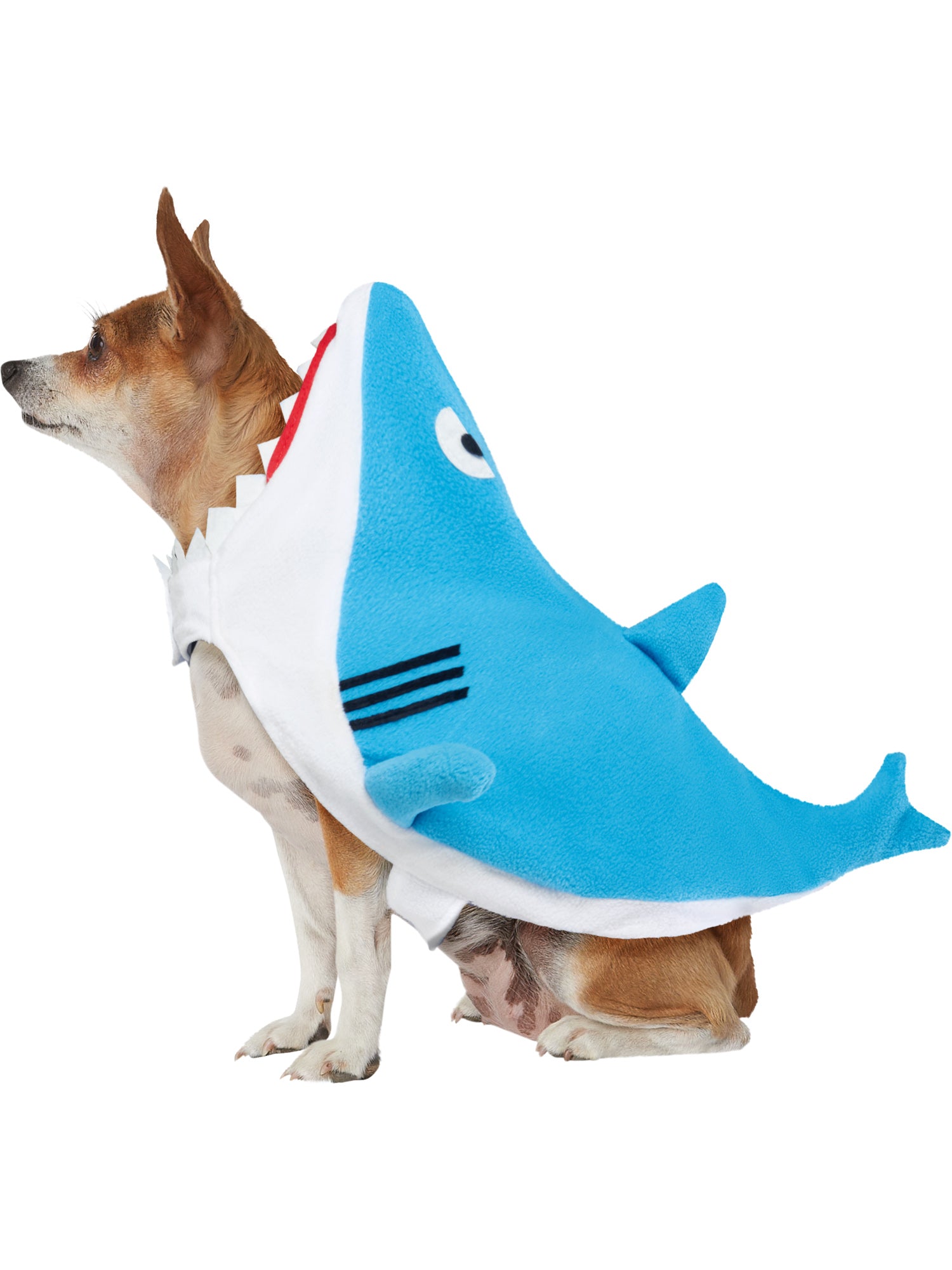 Rubies Shark-Kostüm für Haustiere Pet Overall – Seitenansicht