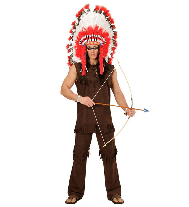 Indianer Kostüm Weste und Hose für Fasnacht und Mottoparty