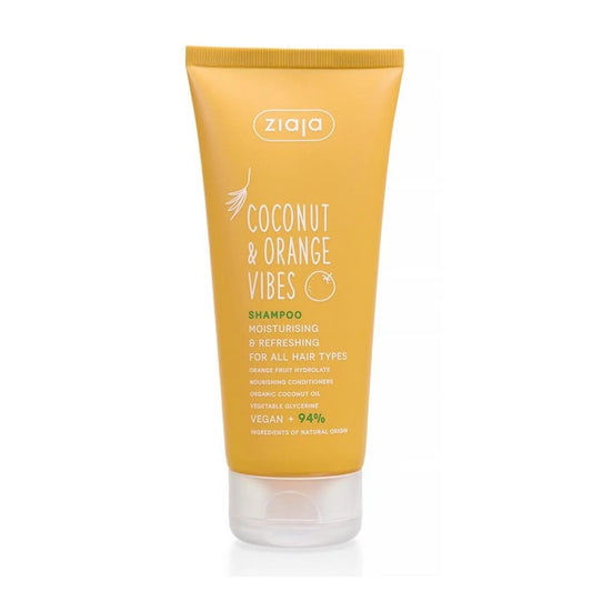 ZIAJA ZIAJA Coconut y Orange Vibes Feuchtigkeitsspendendes und Erfrischendes Shampoo 200 ml Kosmetik