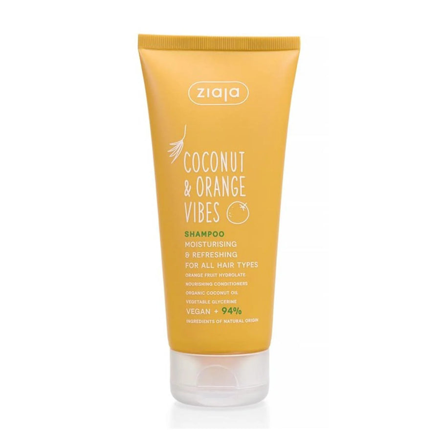 ZIAJA ZIAJA Coconut y Orange Vibes Feuchtigkeitsspendendes und Erfrischendes Shampoo 200 ml Kosmetik
