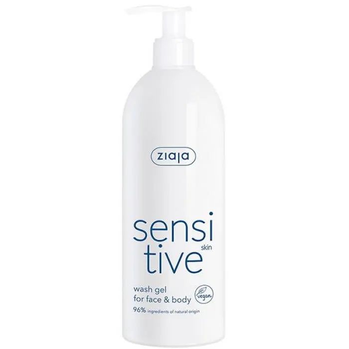 ZIAJA ZIAJA Sensitve Reinigungsgel für Gesicht und Körper bei sensibler Haut 400 ml Kosmetik