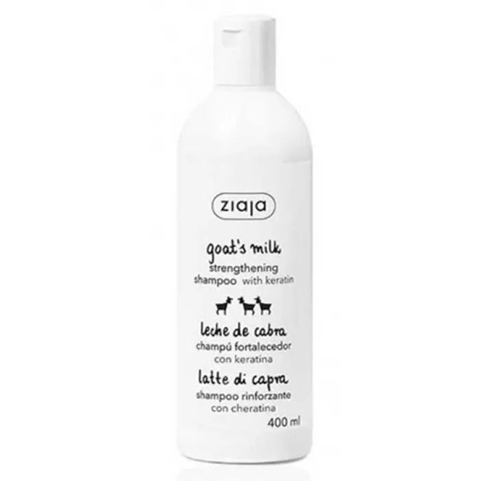 ZIAJA ZIAJA Leche De Cabra Champú Fortalecedor mit Keratin 400 ml Shampoo Kosmetik