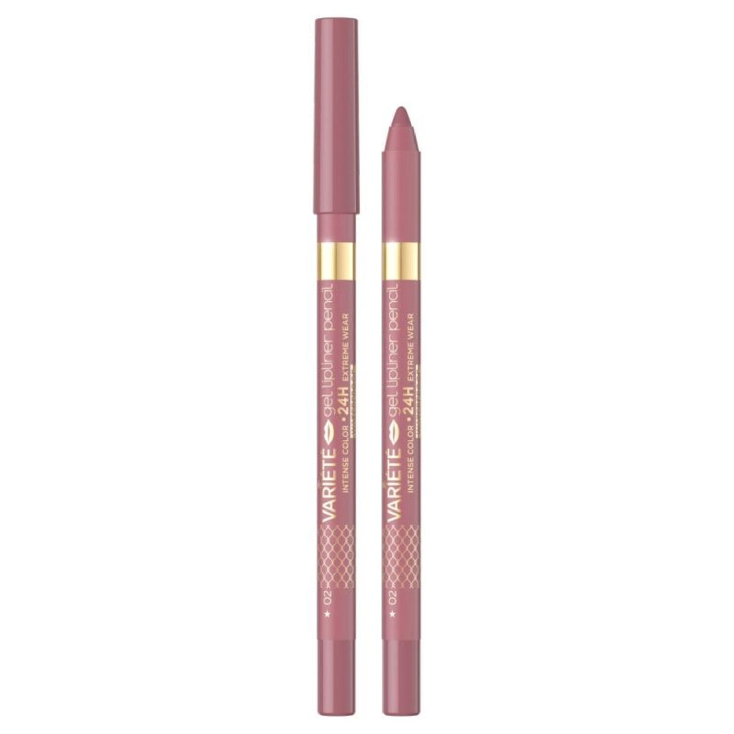 Eveline Cosmetics, Variete, Wasserdicht, Lipliner, 02, Pinkish, 1.3 g