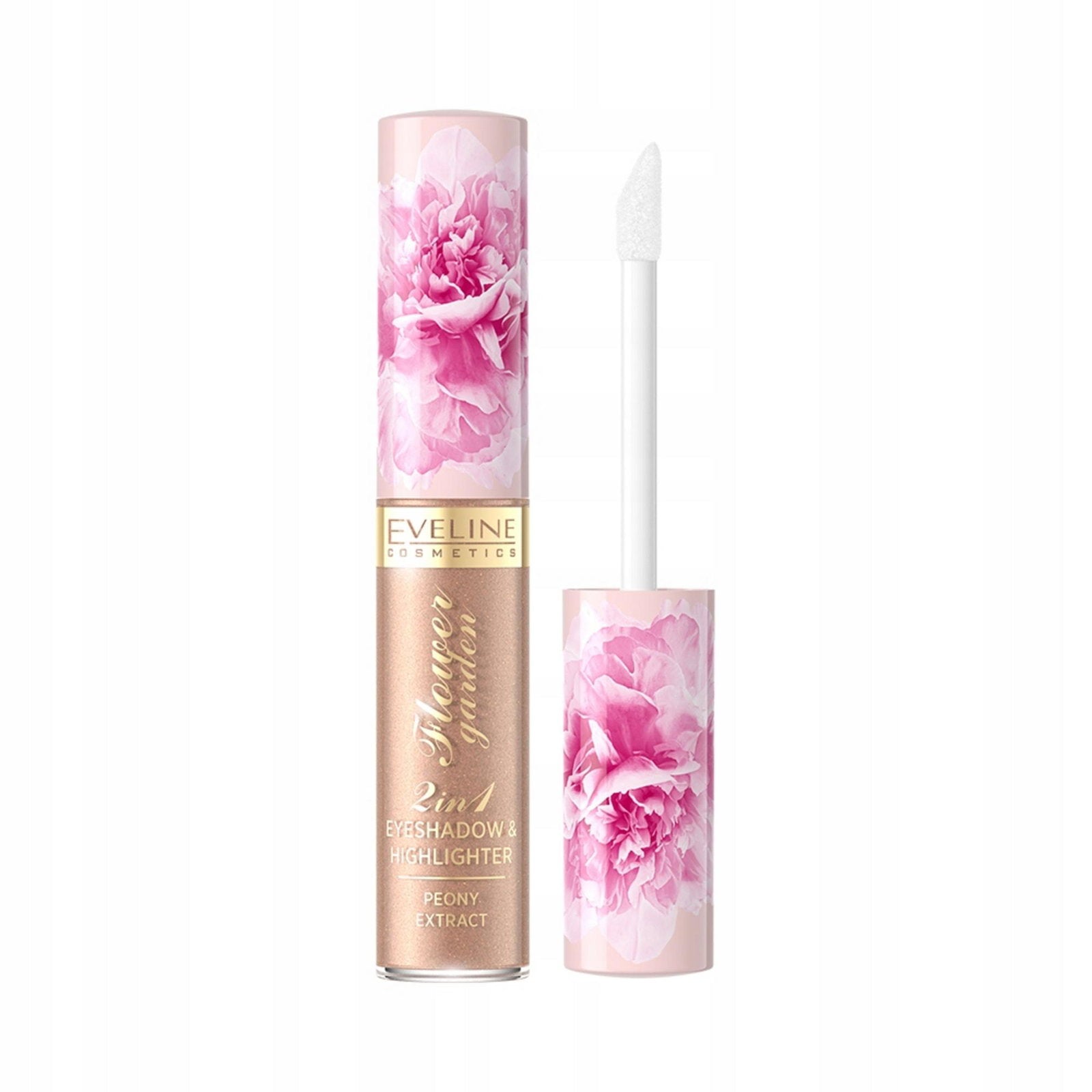 Eveline Cosmetics Eveline Cosmetics, Flower Garden, Wasserdicht, Flüssiger Lidschatten, 02, 6.5 ml Regular