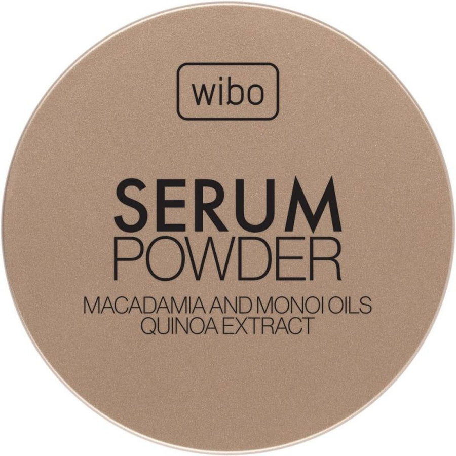 Wibo Wibo, Serum Powder Macadamia, Quinoa, Absorbiert Öl, Loses Fixierpuder, Transparent, 10 g Regular