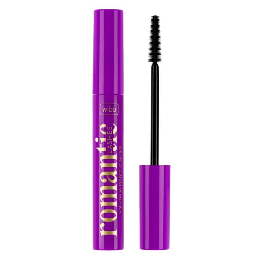 Wibo Wibo, Romantic Lashes, Volumenverstärkend, Wimperntusche, Schwarz, 8 ml Regular