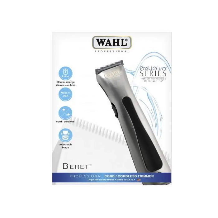 WAHL WAHL Lithium Ion Beret Professioneller Haarschneider kabellos und mit Kabel Kosmetik