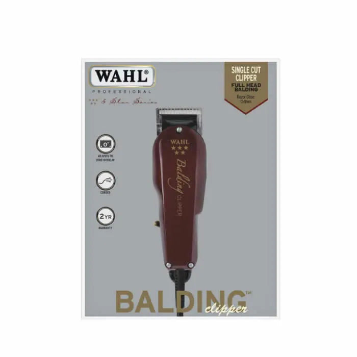 WAHL WAHL Balding Single Cut Clipper Haarschneidemaschine für vollständiges Kopf-Balden Kosmetik