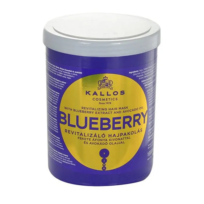 KALLOS COSMETICS KALLOS COSMETICS Blueberry Maske 1000 ml Haarmaske Pflege Kosmetik