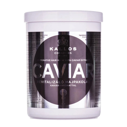KALLOS COSMETICS Kallos Cosmetics Caviar Haarmaske 1000 ml Mascarilla Capilar Con Caviar Kosmetik