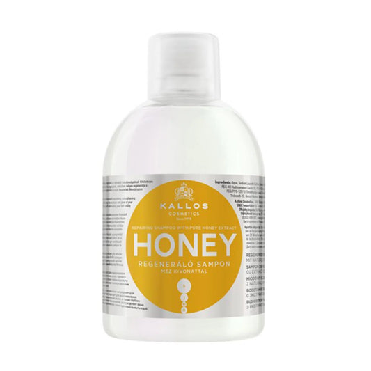 KALLOS COSMETICS Kallos Cosmetics Honey Shampoo Reparierend mit reinem Honigextrakt 1000 ml Kosmetik