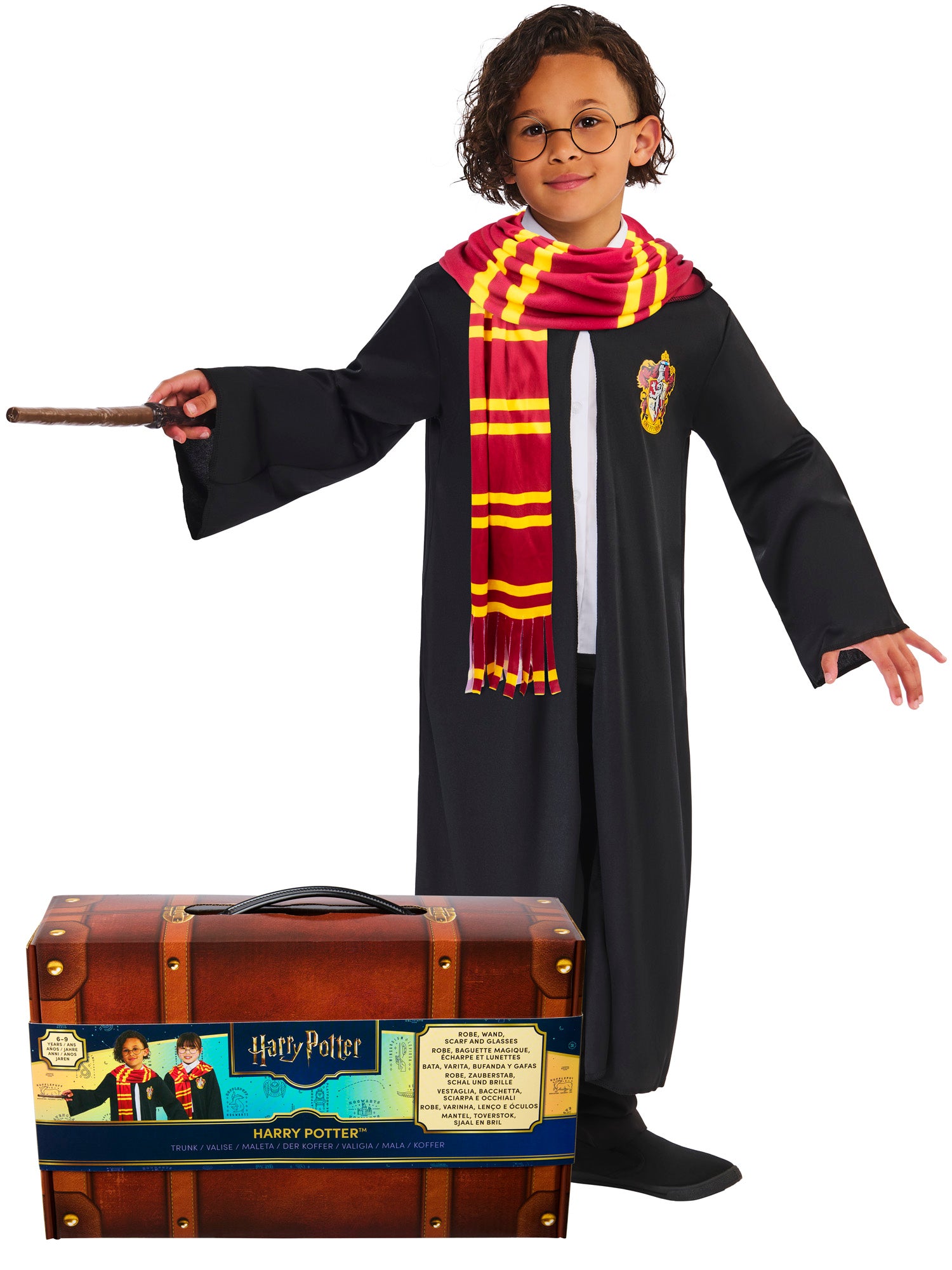 Rubies Harry Potter Kinderkostüm Travel Case Geschenkset – Produktansicht