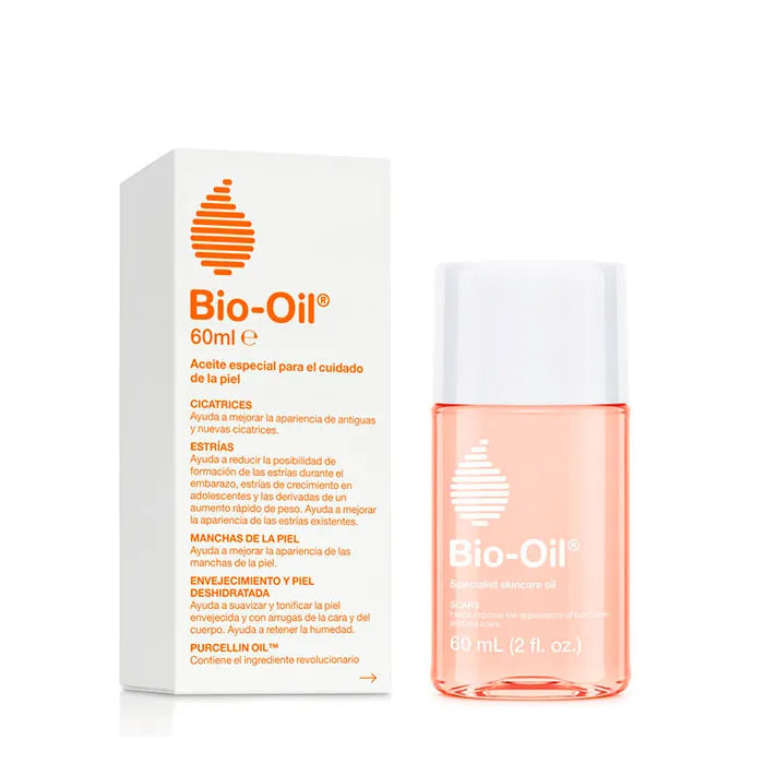 BIO-OIL BIO-OIL Natürliches Hautpflegeöl 60 ml Hautöl zur Pflege und Schutz der Haut Kosmetik