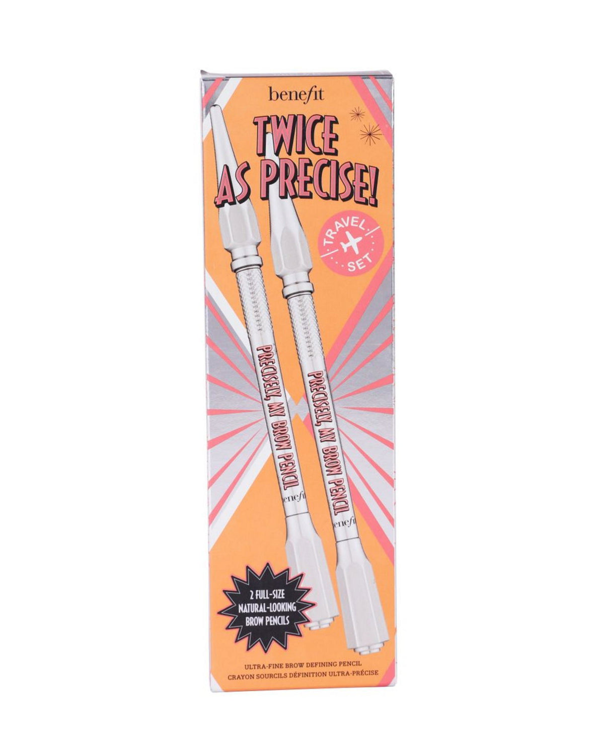 Benefit Precisely, My Brow Augenbrauenstift Duo in natürlicher Ausführung, 2 x 0,16 g