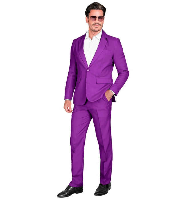 Violetter Party Fashion Anzug bestehend aus Jackett und Hose