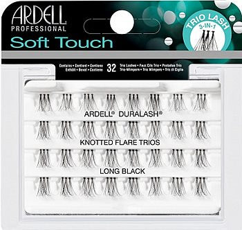 ARDELL Ardell Lash Trios Knotted Flares Soft Touch Long Schwarz 32 U Kosmetik