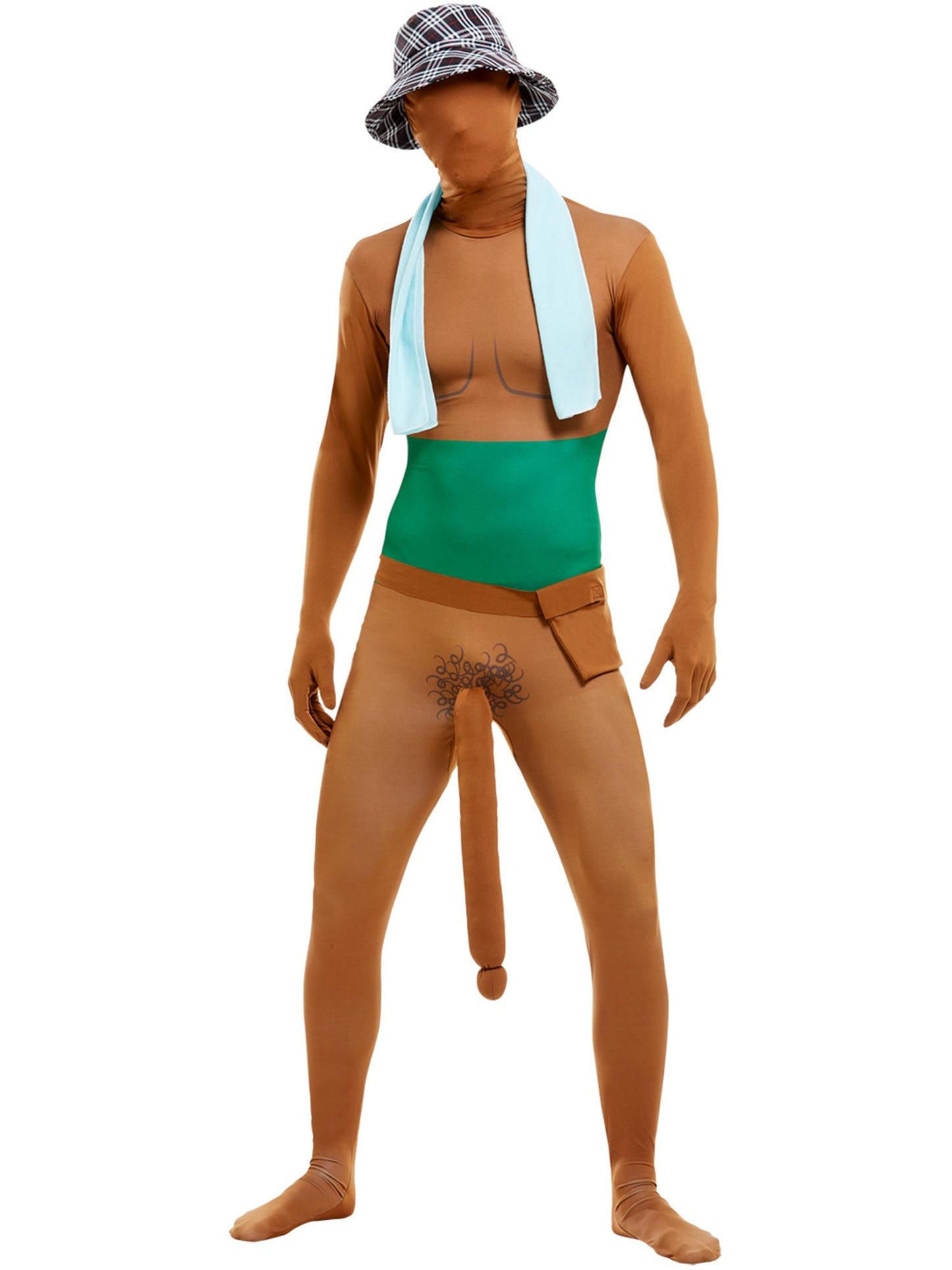 Smiffys Big Willy Man Costume, CS für Herren