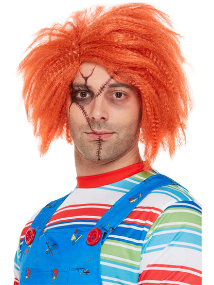 Smiffys Chucky Peruecke Ginger fuer Erwachsene – Produktansicht