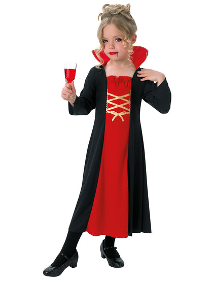 Rubies Vampiress Dress Kinderkostüm für Mädchen – Kleid – Produktansicht