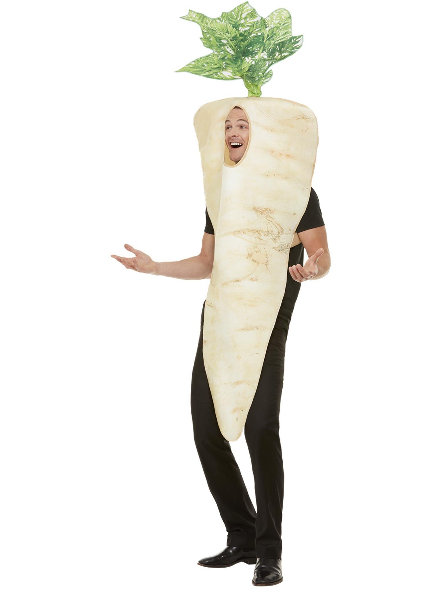 Smiffys XMASCHAR Christmas Parsnip Costume, Brown CS für Unisex