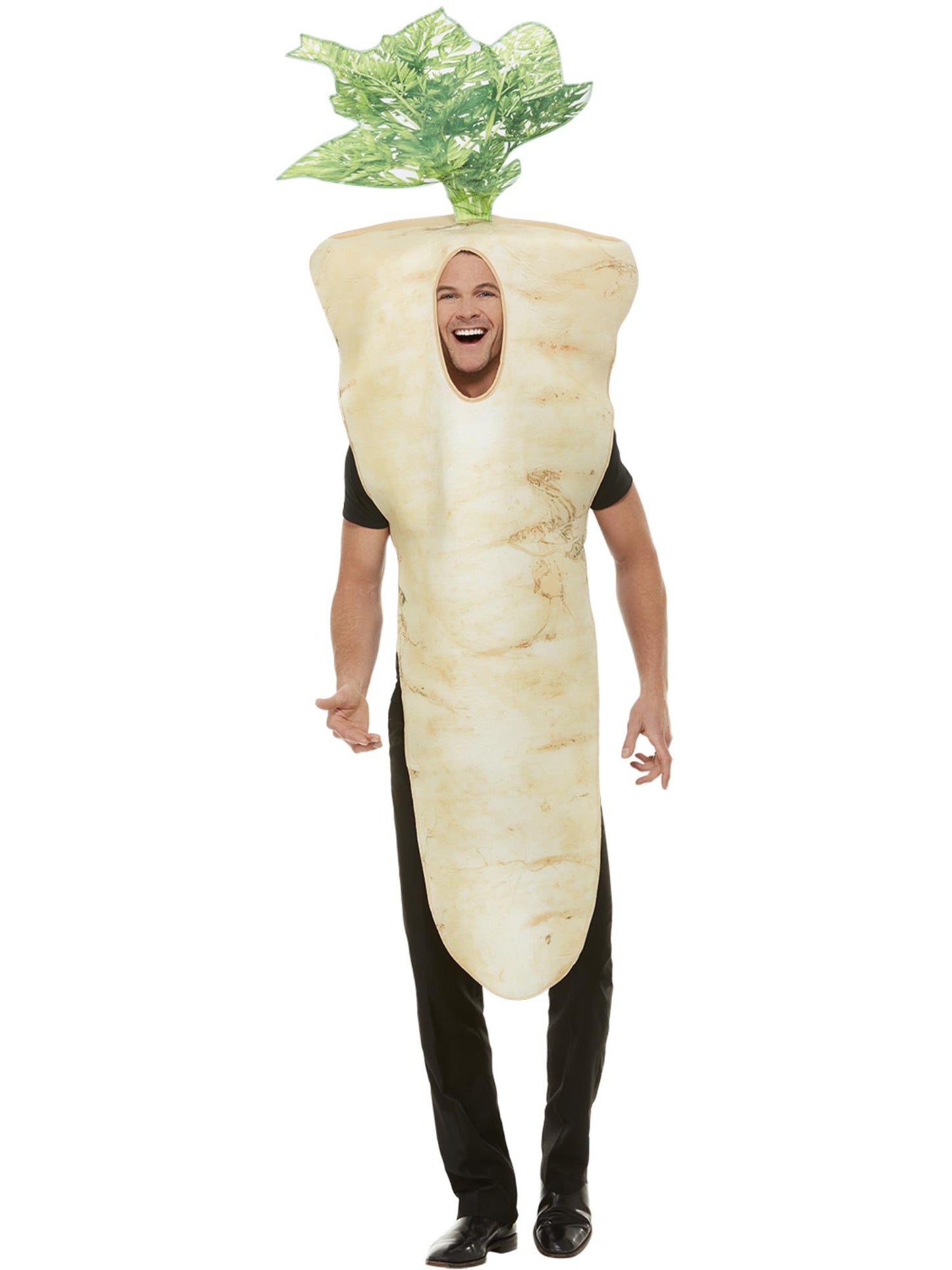 Smiffys XMASCHAR Christmas Parsnip Costume, Brown CS für Unisex