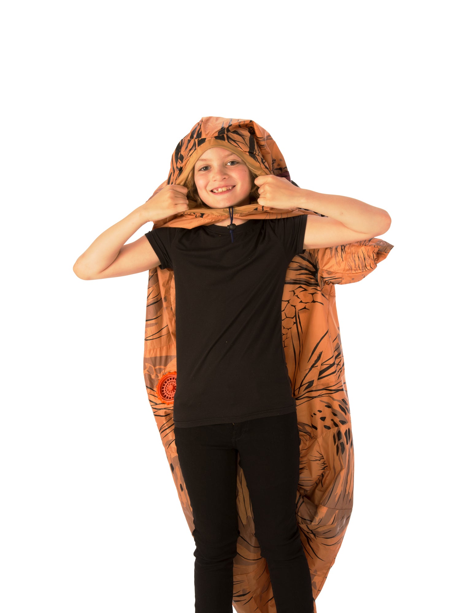Rubies Jurassic World T-Rex aufblasbares Kinderkostüm – Verpackung