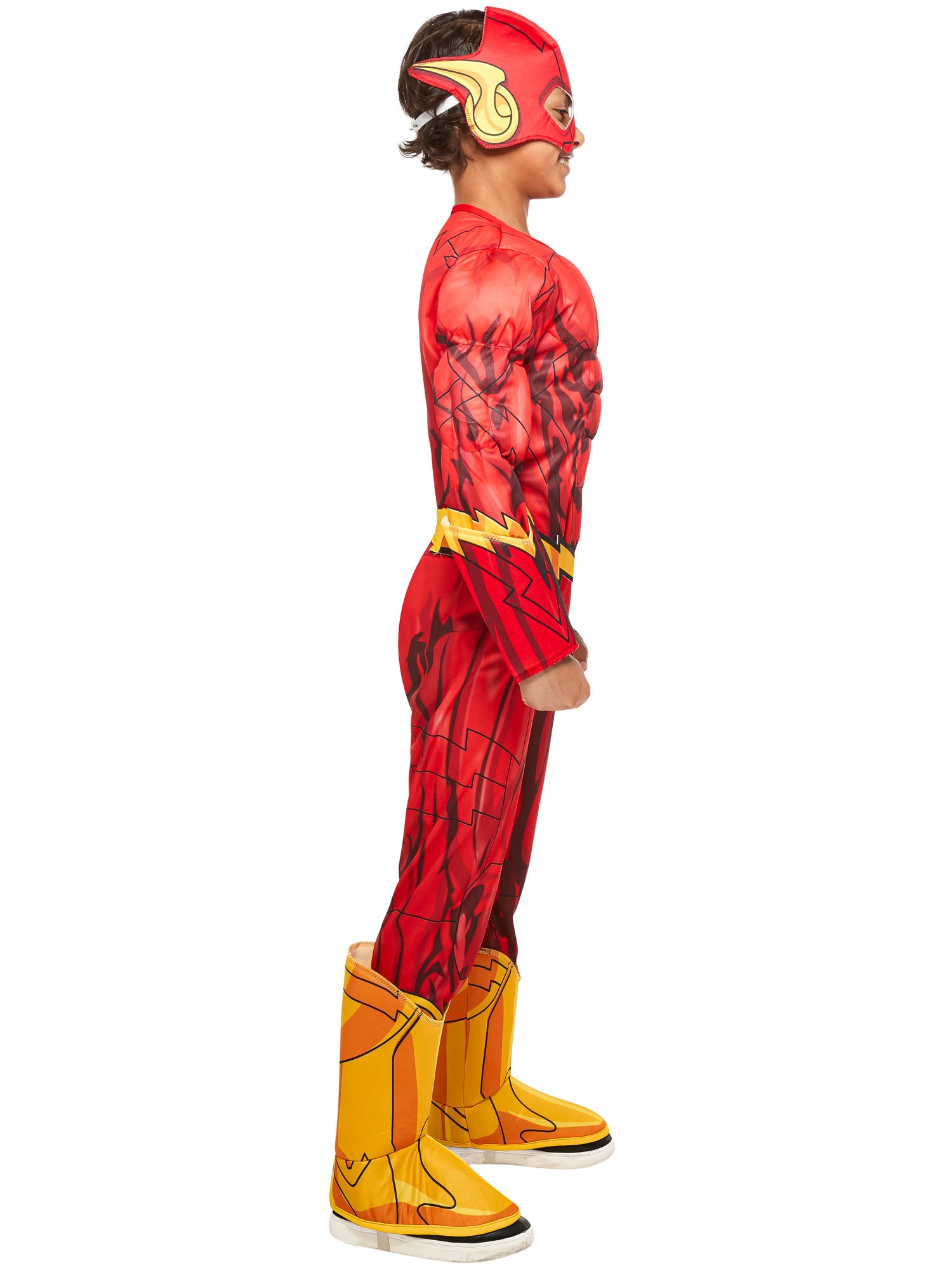 Rubies The Flash Deluxe Kinderkostüm für Jungen – Rückansicht