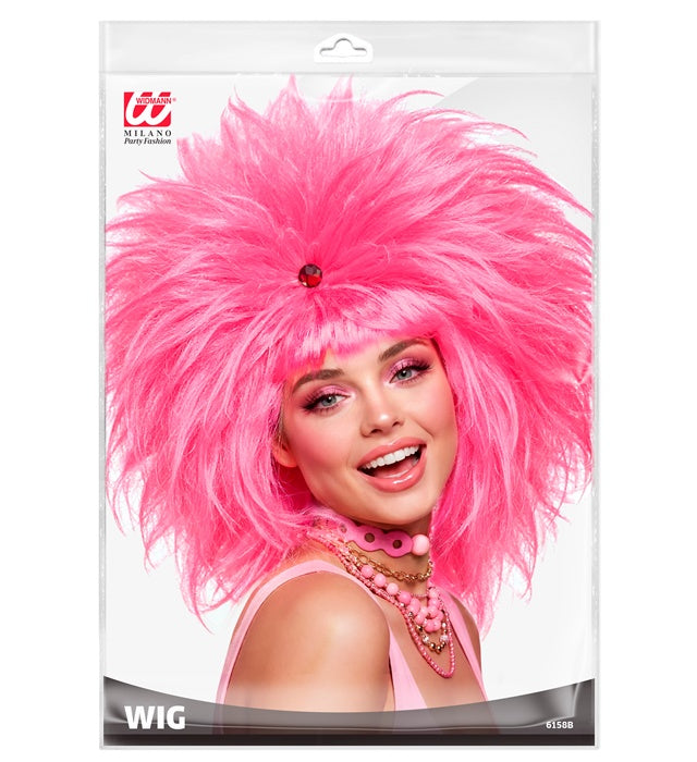 Pretty Woman Perücke in elegantem Stil für Fasnacht und Karneval