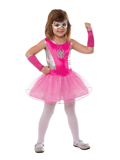 Rubies SPIDERGIRL SPIDER-GIRL PINK TUTU DRESS - CHILDRENS Kinderkostüm für Mädchen