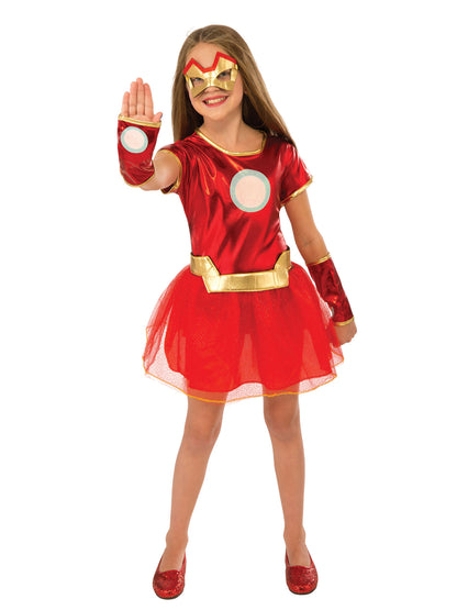 Rubies Iron Man Lil Iron Lady Costume Kinderkostüm für Mädchen